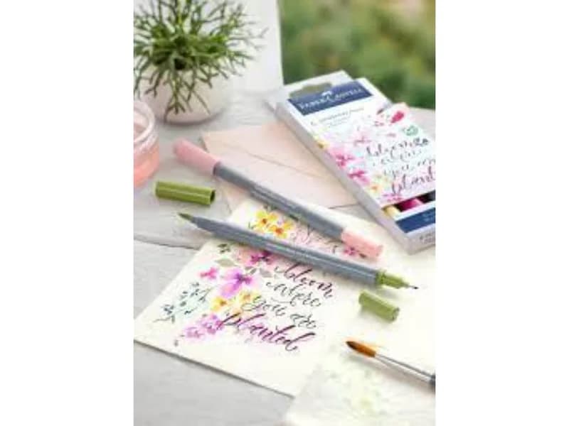 FABER 164522 AGUA DUAL MARKER 6 RENK
